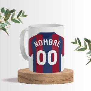 Taza personalizada con nombre del FC Barcelona - Imagen 5