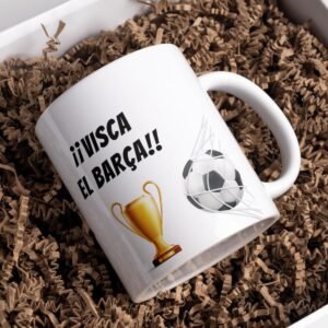 Taza personalizada con nombre del FC Barcelona - Imagen 7