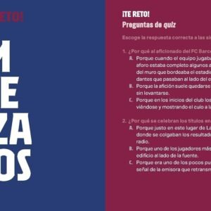 ¡Te reto! ¿Cuánto sabes del Barça?: Más de 200 desafíos para culés empedernidos (Barça Libro) - Imagen 4